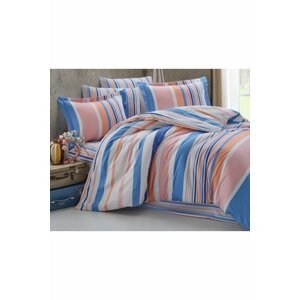 Mart blue-pink Povlečení bavlna 140x220