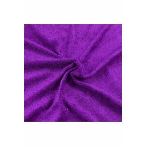 Tmavě fialové Froté prostěradlo 70x140