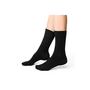 Hřejivé ponožky Alpaka 044 černé s vlnou 41/43