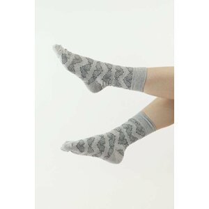 2pack kvalitních ponožek 182 šedé a černé 39/42