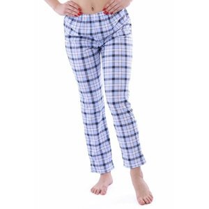Dámské pyžamové kalhoty Magda světle modré XXL