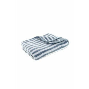 Premium ručník šedý s pruhy mikrovlákno 300g 50x100