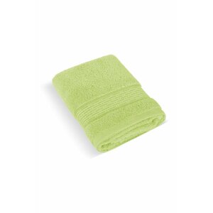 Froté ručník proužek 450g sv.zelená 50x100