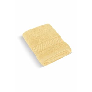 Froté ručník proužek 450g světle žlutá 50x100
