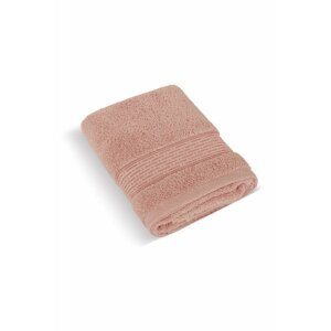 Froté ručník proužek 450g burgundy 50x100
