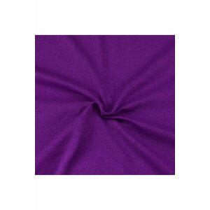 Tmavě fialové Jersey prostěradlo 70x140