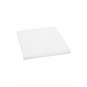 Bílé Prostěradlo bavlněné jednolůžkové 150x230