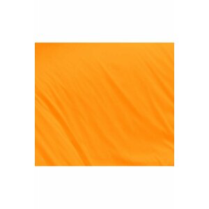Oranžové saténové prostěradlo - plachta bez gumy 240x230