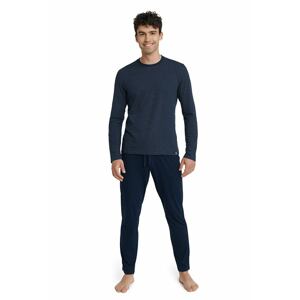 Pánské pyžamo Uncos modré L - Dárkové balení