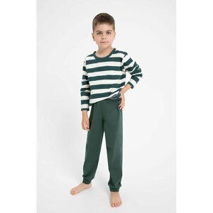 Chlapecké pyžamo Blake  zeleno-bílé 92