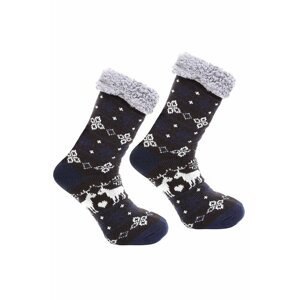 Protiskluzové ponožky Nordic winter černé uni