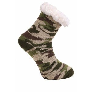 Protiskluzové ponožky Masker winter zelené uni