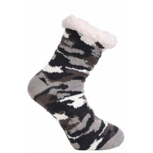 Protiskluzové ponožky Masker winter šedé uni