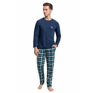 Pánské pyžamo Rex modré 3XL