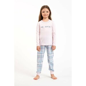 Dívčí pyžamo Glamour růžové 122/128