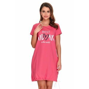 Kojicí noční košile Best mom 2 růžová XL