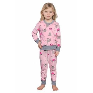 Dívčí pyžamo Orso růžové 98/104