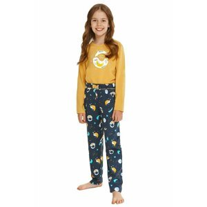 Dívčí pyžamo Sarah žluté 104