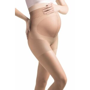 Těhotenské punčocháče Mamma 40 DEN béžové L