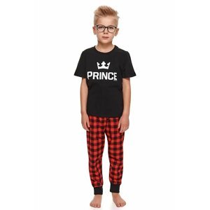 Chlapecké pyžamo Prince II černé 146/152