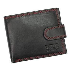 Pánská peněženka Wild 125607B černá, červená