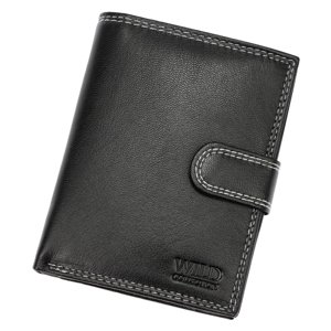 Pánská peněženka Wild 125601B černá, šedá