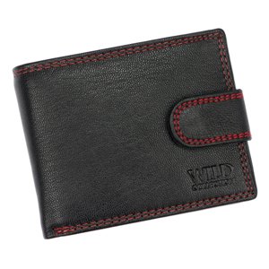 Pánská peněženka Wild 125130B černá, červená