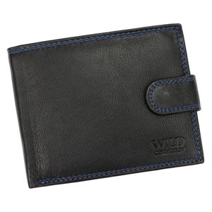 Pánská peněženka Wild 125600B černá, modrá