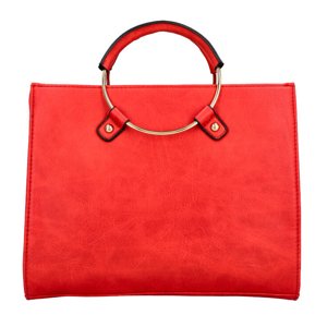 Moderní dámská kabelka do ruky Beast červená
