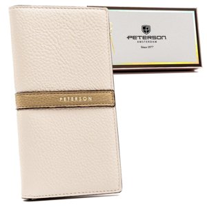 Dámská peněženka Peterson PTN 004-DN béžová