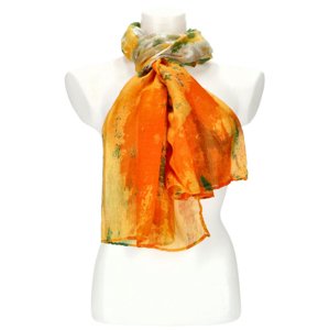 Dámský letní barevný šátek 174x70 cm motiv 6