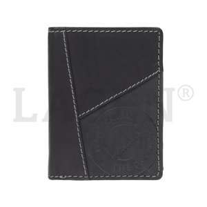 Lagen pánská peněženka kožená 51145-černá - BLK