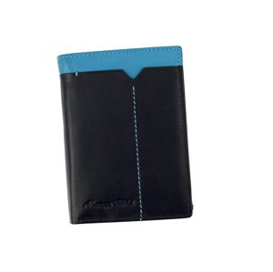 Pánská peněženka Wild MR03-SNN černá, modrá