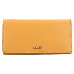 Lagen dámská peněženka kožená 50310 - zlatá - GOLDEN NUGGET