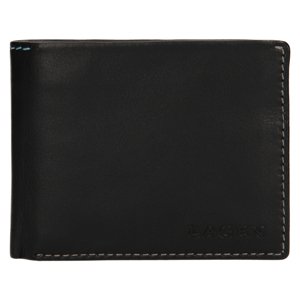 Lagen pánská peněženka kožená TP-802 - černá - BLk