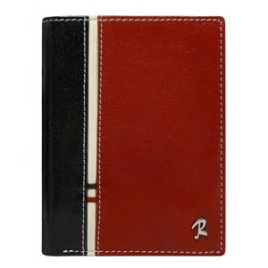 Pánská peněženka Rovicky 326-RBA-D RFID černá, červená
