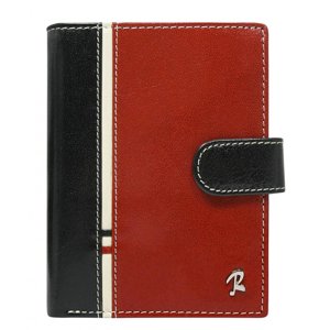 Pánská peněženka Rovicky 326L-RBA-D RFID černá, červená