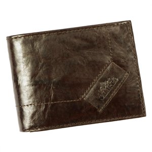 Pánská peněženka Charro TRENTO 1123 tmavě hnědá