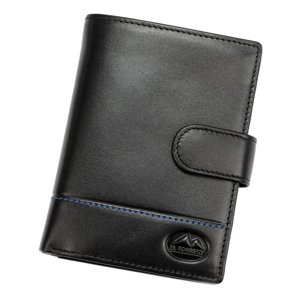 Pánská peněženka EL FORREST 852-623 RFID černá, modrá