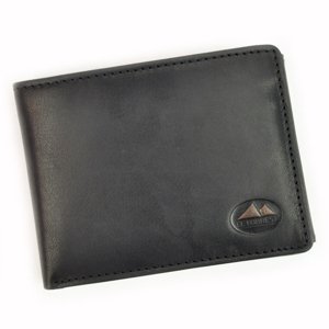 Pánská peněženka EL FORREST 908-66 RFID černá, hnědá
