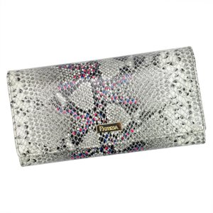 Dámská peněženka PATRIZIA SN-100 RFID šedá, růžová