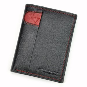 Pánská peněženka Cavaldi N4-SCV RFID černá, červená