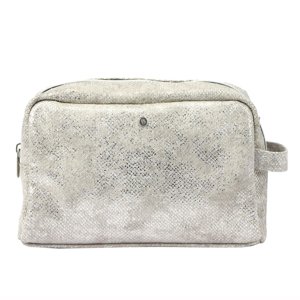 Dámská kosmetická taška Baleine K01-5 stříbrná