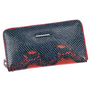 Dámská peněženka Jennifer Jones 5295-10 tmavě modrá, červená