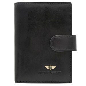 Pánská peněženka Peterson PTN N74L-VT černá