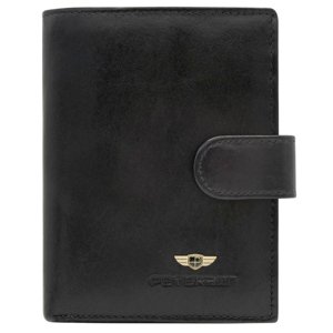Pánská peněženka Peterson PTN N104L-VT černá