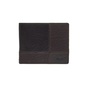 Lagen pánská peněženka kožená 2108/T - tmavě hnědá - DBRN