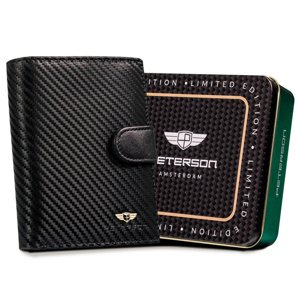 Pánská peněženka Peterson PTN 317Z-CA černá