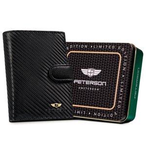 Pánská peněženka Peterson PTN 333Z-CA černá
