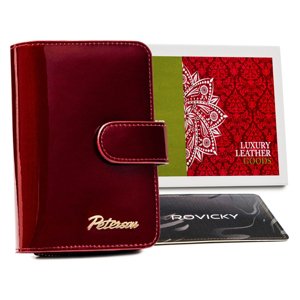 Dámská peněženka Peterson PTN BC-602 červená
